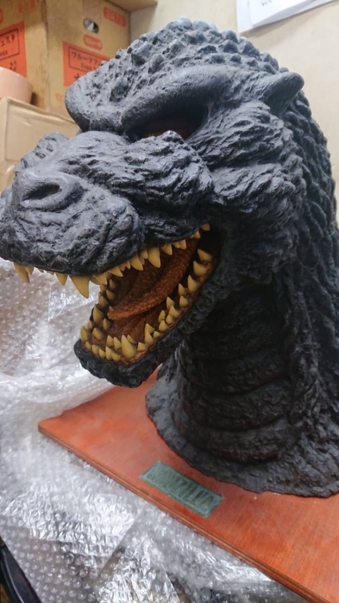 超貴重品 一点物 M1号 組み立て塗装品 ビオゴジヘッド 完成品 ゴジラ