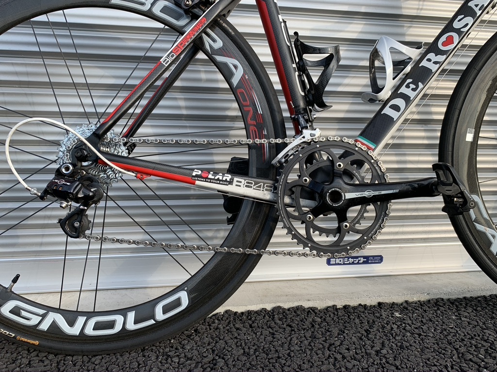 送料無料：中古 カーボンロードバイク】De Rosa デローザ R848 サイズ