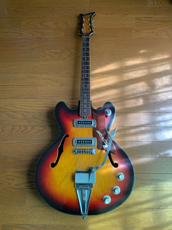 Teisco Vegas66 テスコ ベガス66 セミアコ ビザール ノージャンクの