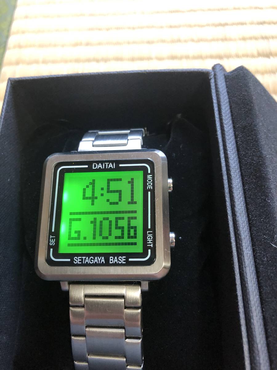 DAITAI時計 所ジョージ 世田谷ベース 中古美品の落札情報詳細 - Yahoo