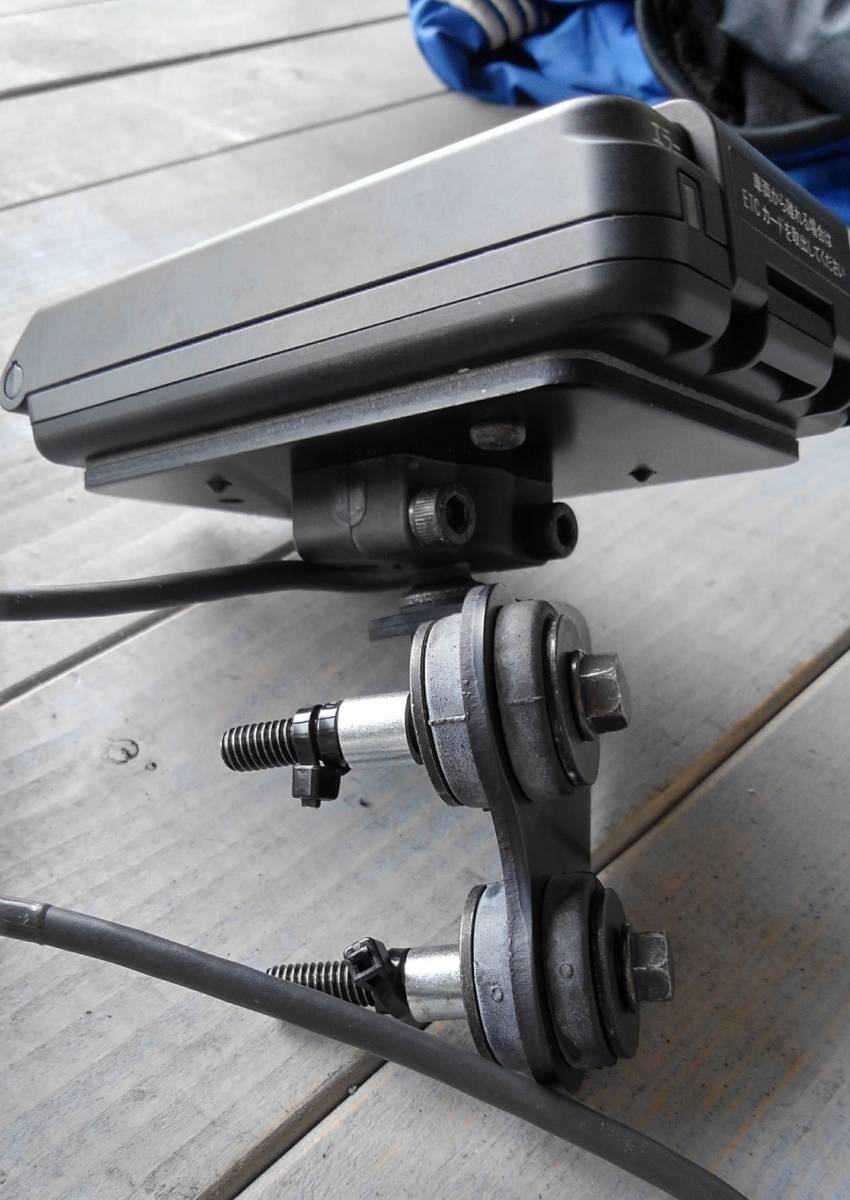 二輪用ETC車載器 取り付け金具付き(JRM-12) 二輪車（バイク）ETC