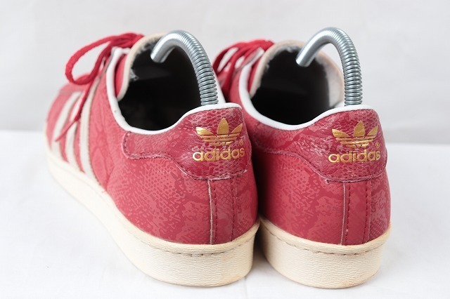 Superstar 29 5cm Adidas スーパースター アディダス スニーカー 赤 白 中古 古着 メンズ Ad2957 の落札情報詳細 ヤフオク落札価格情報 オークフリー スマートフォン版