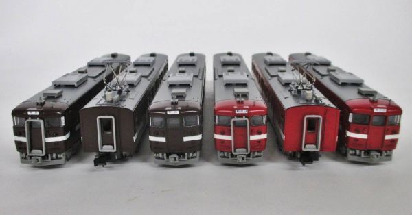 TOMIX 92087+92088 JR 115 2000系近郊電車 6両セット【ジャンク 