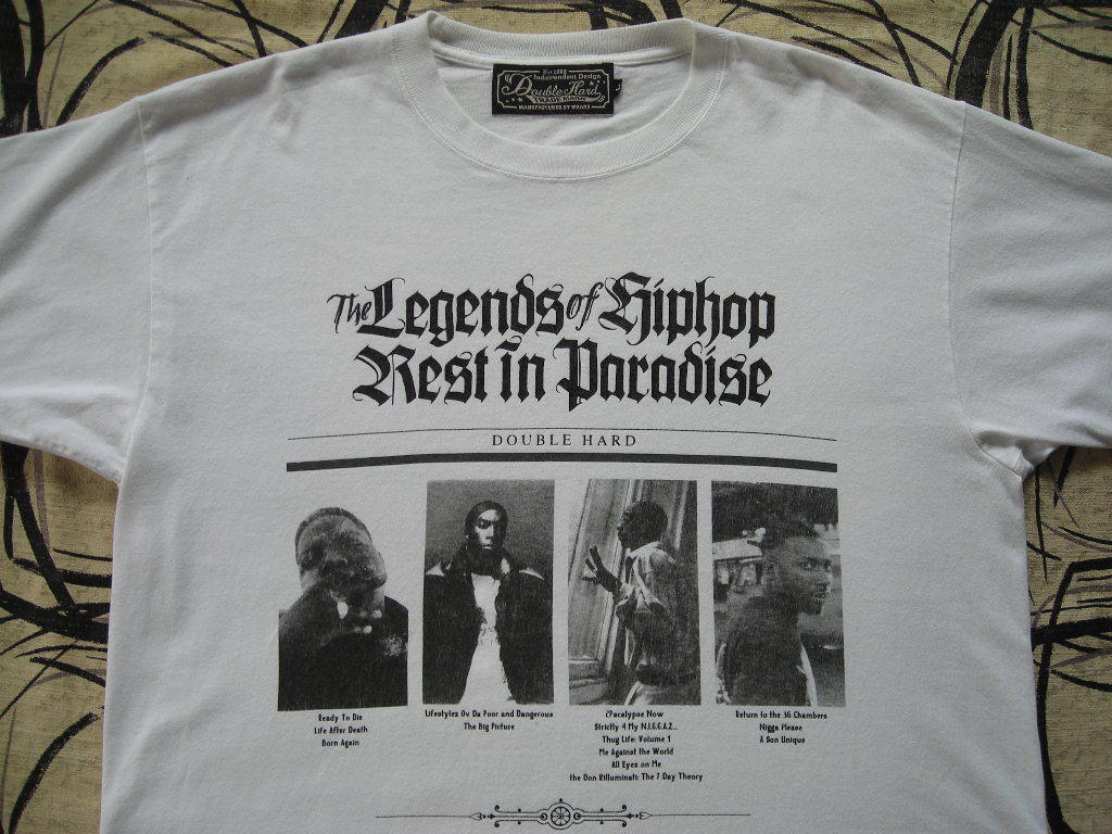 日本製 Double Hard ラッパー フォト プリント Tシャツ L 検索 Rap ラップt Hiphop ヒップホップ 2pac ノートリアスbig Nwa スヌープドッグ の落札情報詳細 ヤフオク落札価格情報 オークフリー スマートフォン版