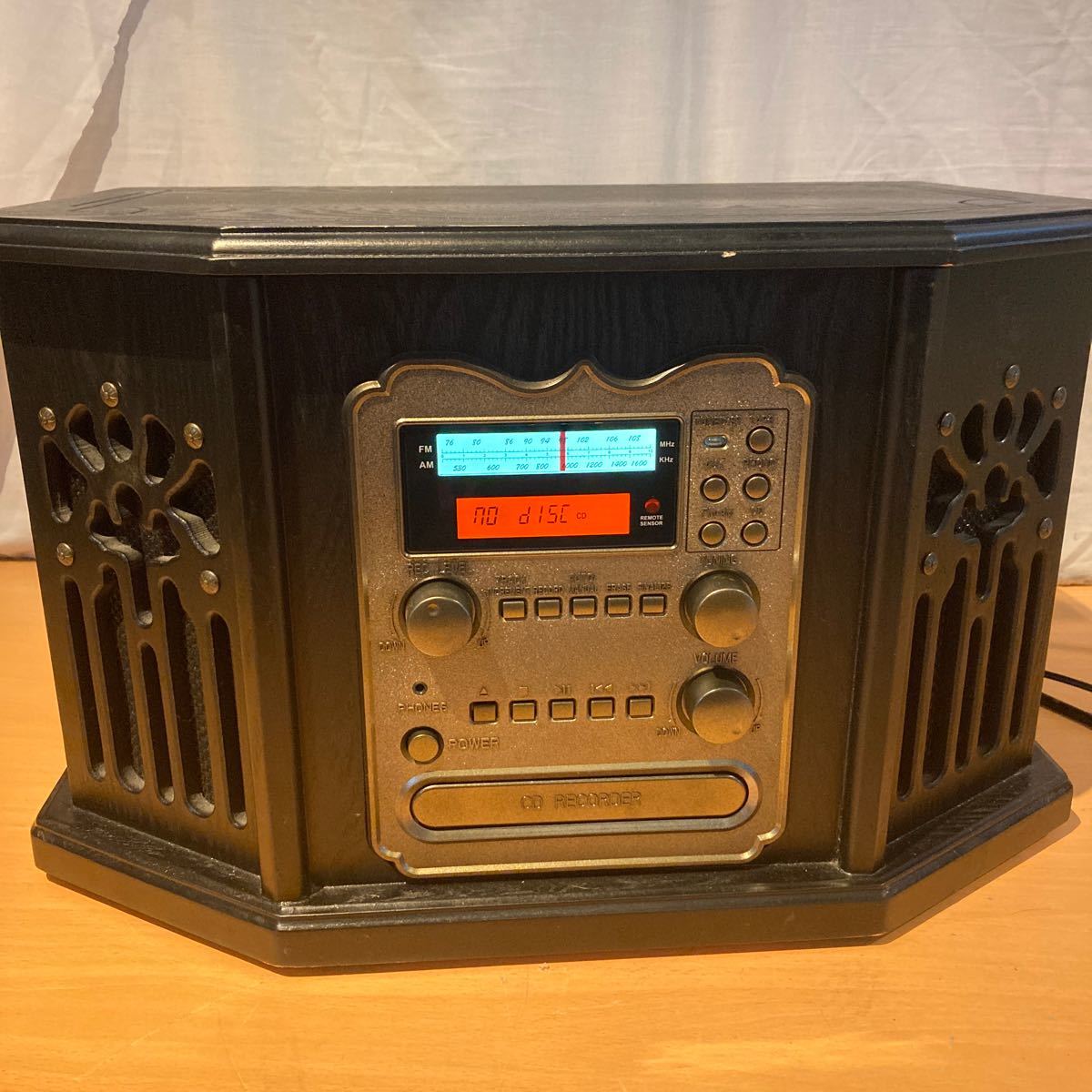 アドフィールド 6900 レコード録音機能付きアンティーク調マルチ