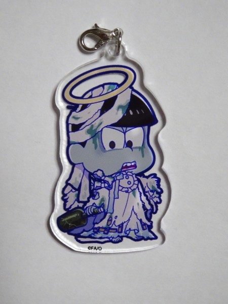 ④　おそ松さん　たび松　アクリルチャーム　おそ松　カラ松 新品】おそ松さんのニートスゴロクぶらり旅 アクリルチャーム 松の市