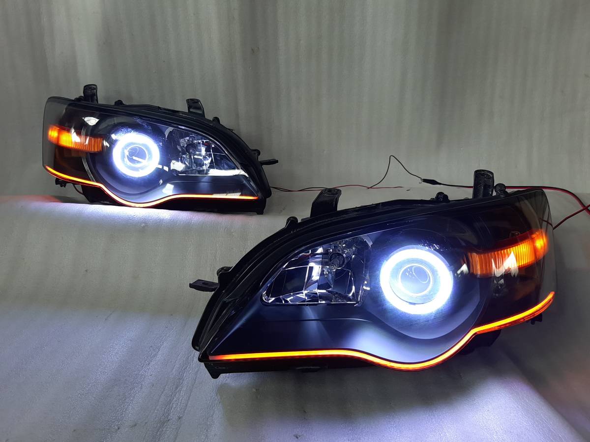 スバル レガシィ BP5 前期 HID ヘッドライト 左右セット COB