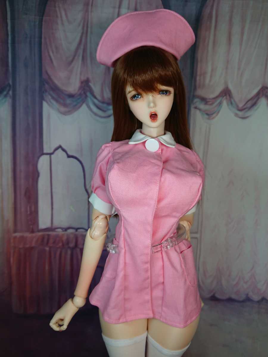 猫耳亭 G胸c2胸対応ナース服セット ピンク Angel Philia Vmf50 オビツボディなどに の落札情報詳細 ヤフオク落札価格情報 オークフリー スマートフォン版