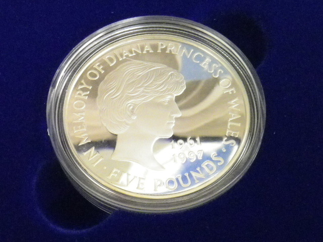1999年 ダイアナ妃追悼 5ポンド銀貨 プルーフ スターリングシルバー エリザベス女王 の落札情報詳細 ヤフオク落札価格情報 オークフリー スマートフォン版