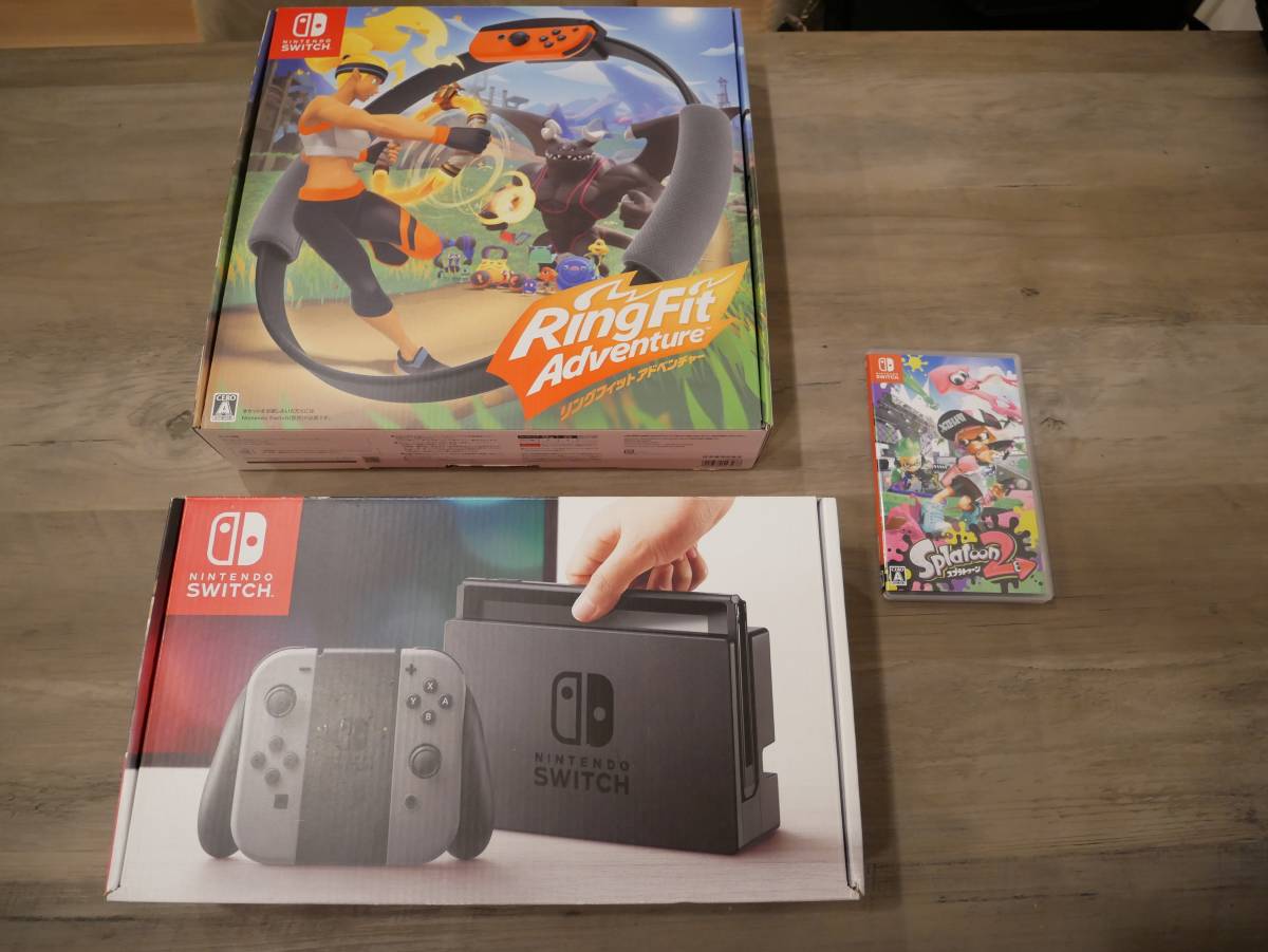 アドベンチャー ちっちゃく スプラSwitch本体 周辺機器セット