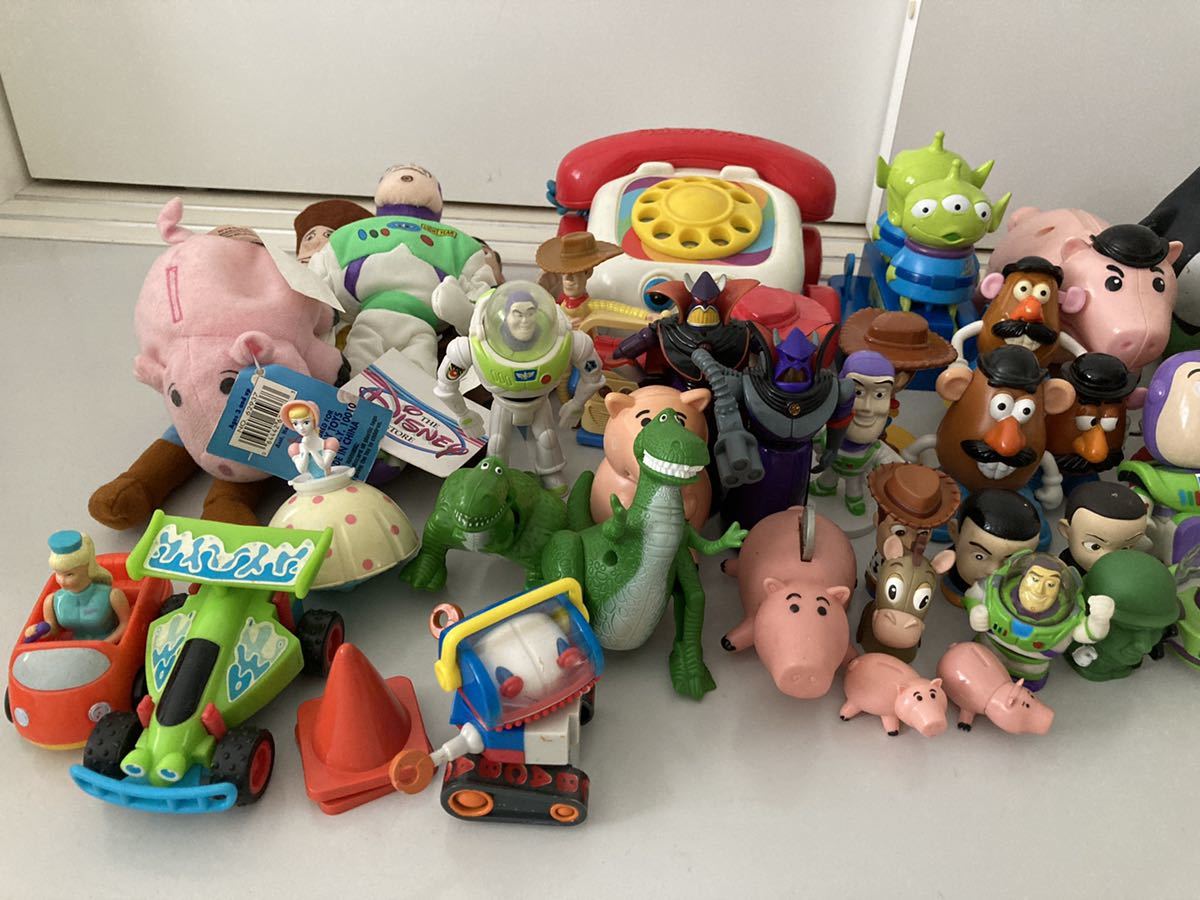 トイストーリーグッズまとめていっぱいビンテージレアtoystory UStoy