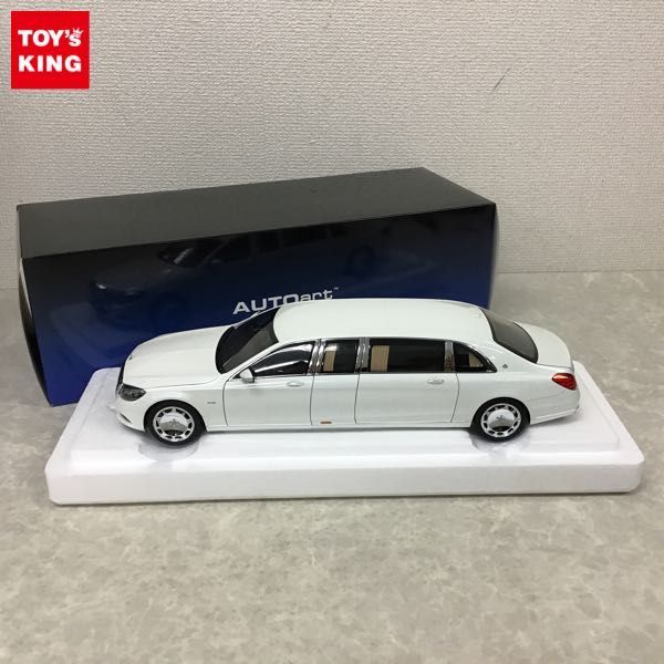 1円 オートアート 1 18 メルセデス マイバッハ S600 プルマン ホワイト ミニカー の落札情報詳細 ヤフオク落札価格情報 オークフリー スマートフォン版