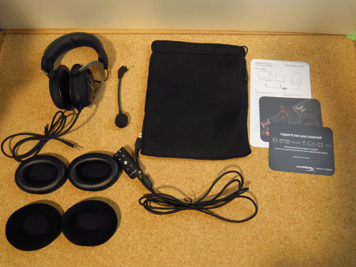 Tk03h 0729 1 中古品 ゲーミングヘッドセット Hyperx Cloud 2 臭いあり Pc Ps4 Xbox One スマホ対応 Kingston の落札情報詳細 ヤフオク落札価格情報 オークフリー スマートフォン版
