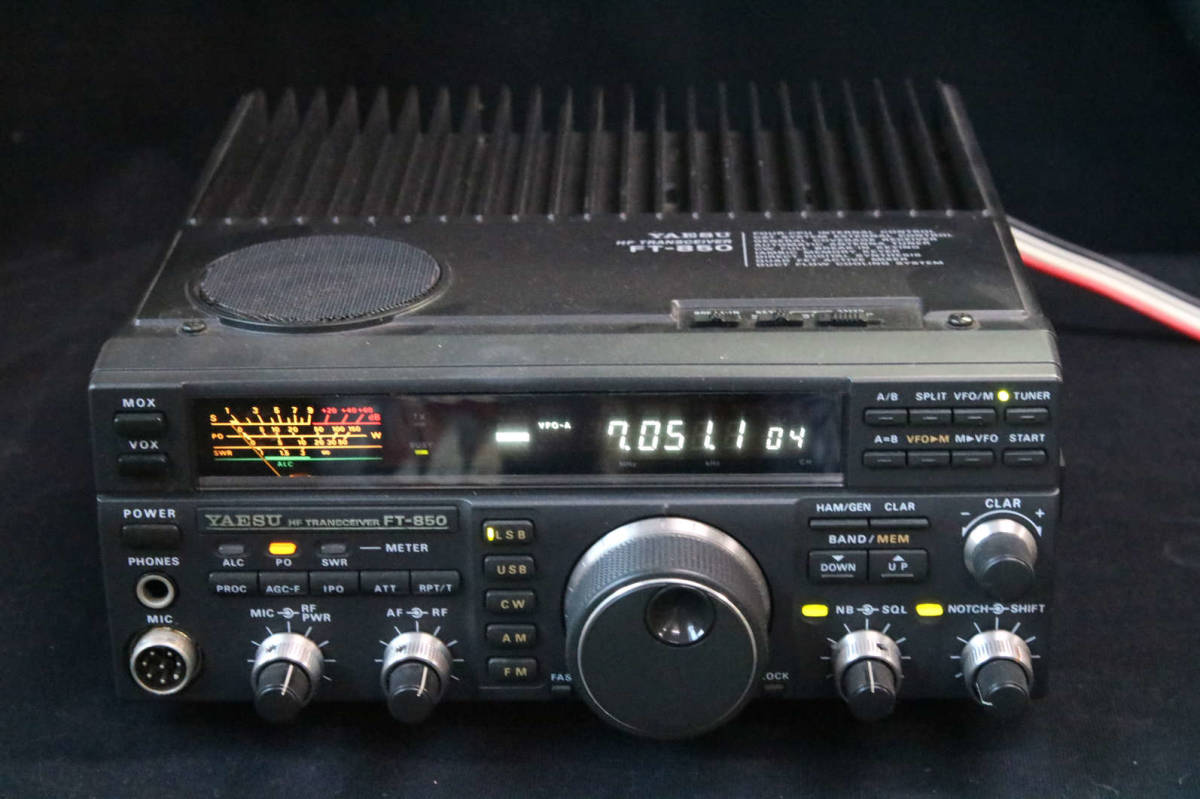 ‼️YAESU トランシーバー無線機　FT-850 ジャンク‼️ YAESU トランシーバー無線機 FT-850 ジャンク‼️ 送料無料！YAESU