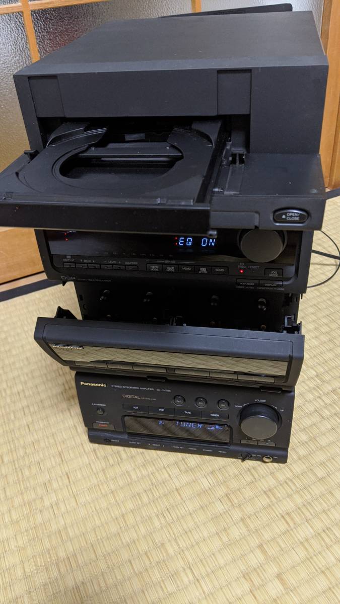 PanasonicコンポBluetooth対応　SCーCH700 HALF 希少】Panasonic 「SC-CH700」 システムコンポ HALFコンポ 日本製の