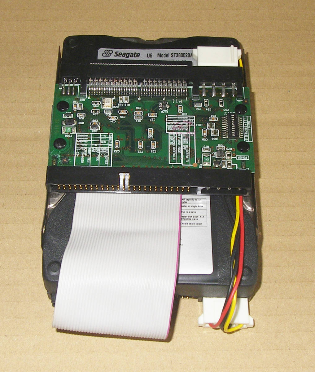 ★AKAI S5000/S6000 AKAI IBID2SC SCSI TO IDE BRIDGE ADAPTER HDD 80GB★OK