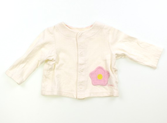 サニーランドスケープ Sunny Landscape カーディガン 70 女の子 クリーム色 ピンクの花 子供服 ベビー服 キッズ 6113 の落札情報詳細 ヤフオク落札価格情報 オークフリー スマートフォン版
