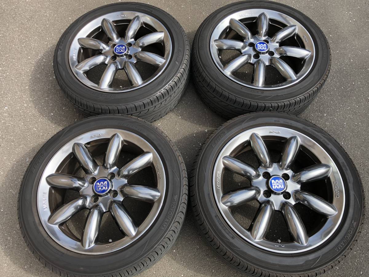 MiniCooper ミニクーパー ミニライト ホイール4本 7J PCD100 +48 17