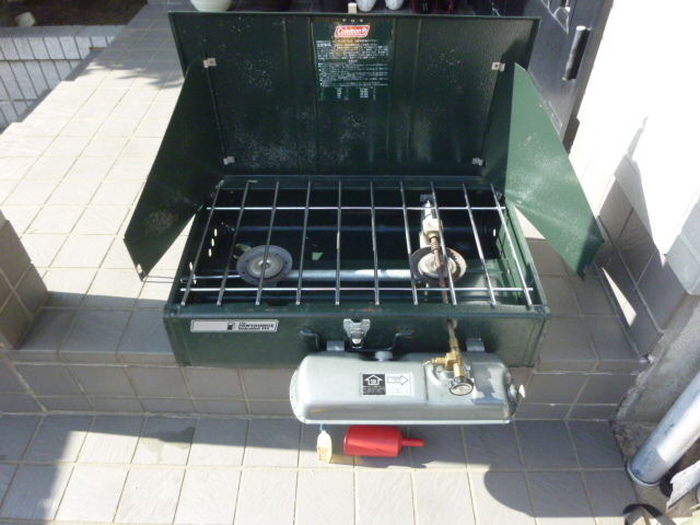 Coleman コールマン414 ツーバーナー ホワイトガソリン対応 の落札情報詳細 ヤフオク落札価格情報 オークフリー スマートフォン版