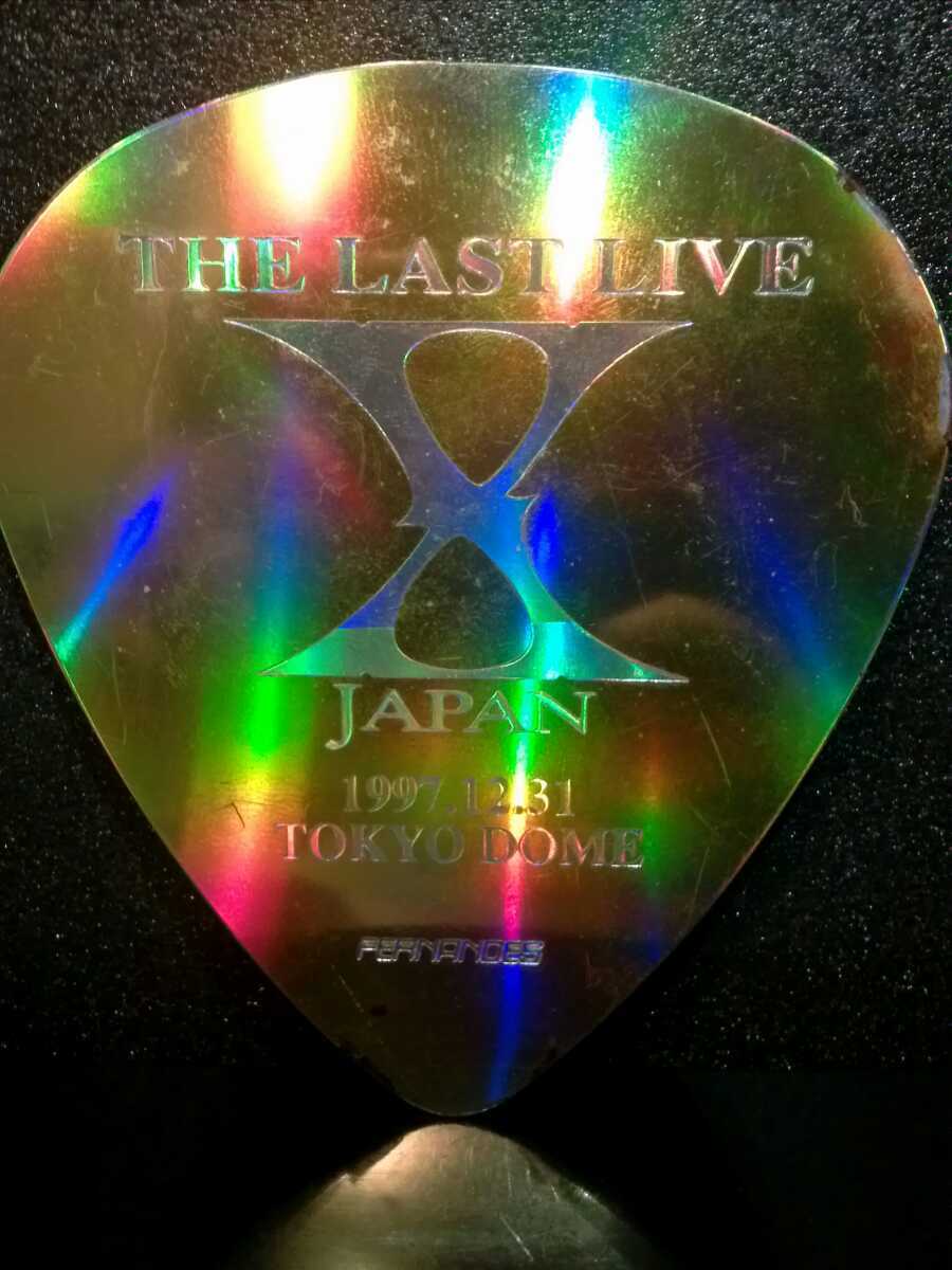 X JAPAN LAST LIVE 『フェルナンデス製ジャンボピック』/1997.12.31