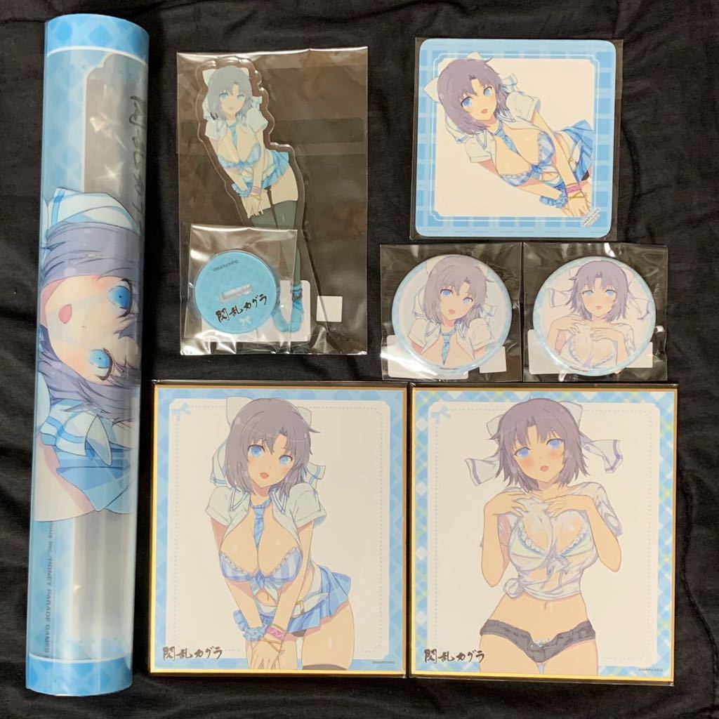 閃乱カグラ 爆乳ハイパーWEBくじ3パイ目 A3クリアポスター(雪泉)