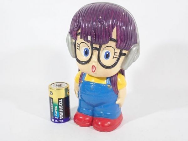 アラレちゃん 貯金箱 Dr.スランプ 当時物 陶器製 鳥山明 東映 ち*ま様