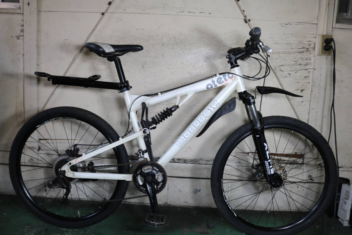 良品！MONGOOSE OTERO comp 26型 アルミ24速 460mm Wサス付きディスク
