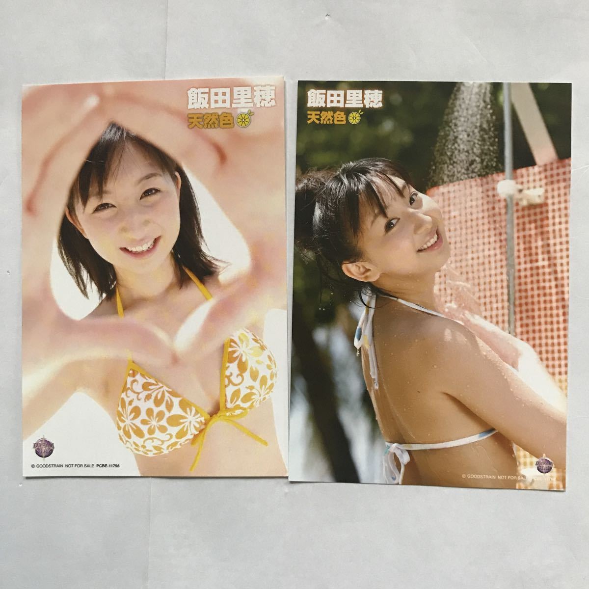 飯田里穂-2 ポストカード10枚 声優 歌手 タレント 天然色 μ's りっぴー