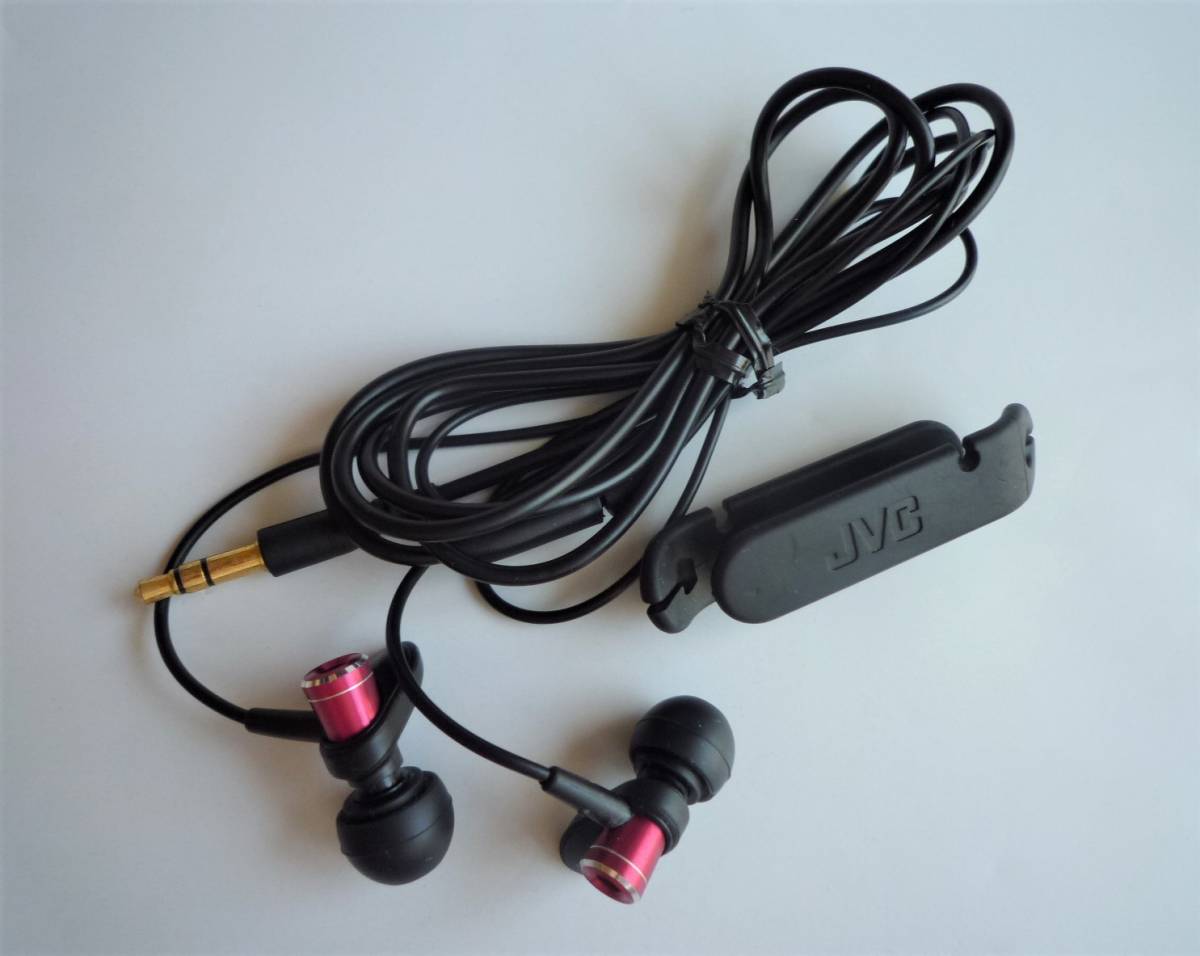Jvc Victor インナーイヤー型 イヤホン Ha Fxc51 ブラック ｘピンク 1 2m イヤフォン 有線 カナル型 イヤホンジャック式 3 5 プラグ の落札情報詳細 ヤフオク落札価格情報 オークフリー スマートフォン版