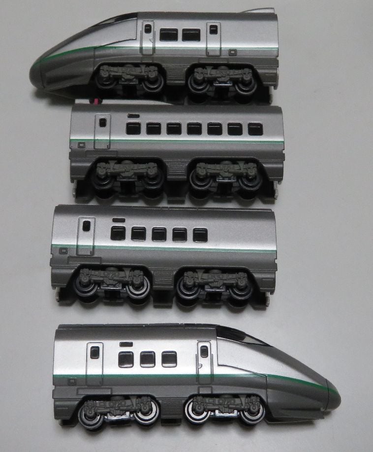 Bトレイン 新幹線 E3系つばさ 7両フル編成 N化 動力台車付き