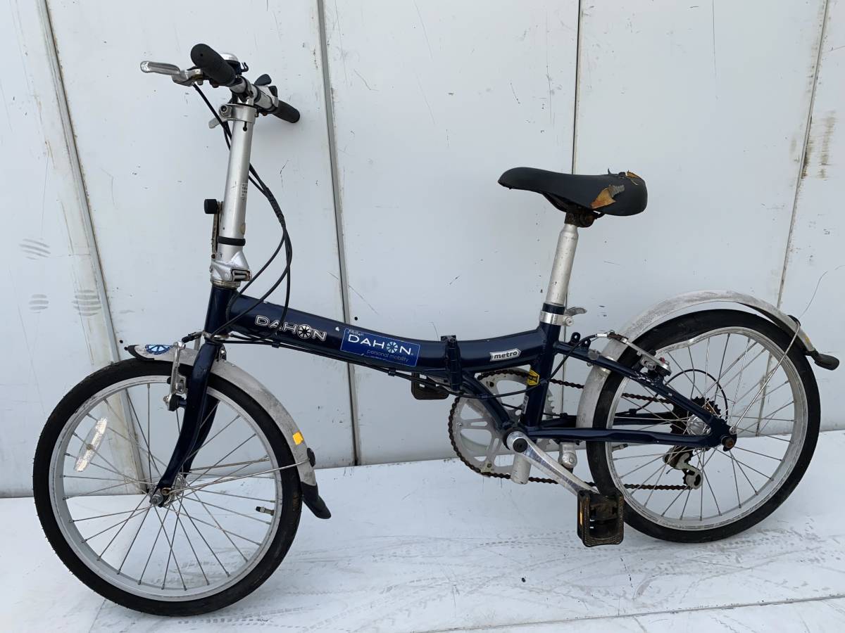 ダホンdahon metro 20インチ アルミ シマノ6速 折り畳み自転車