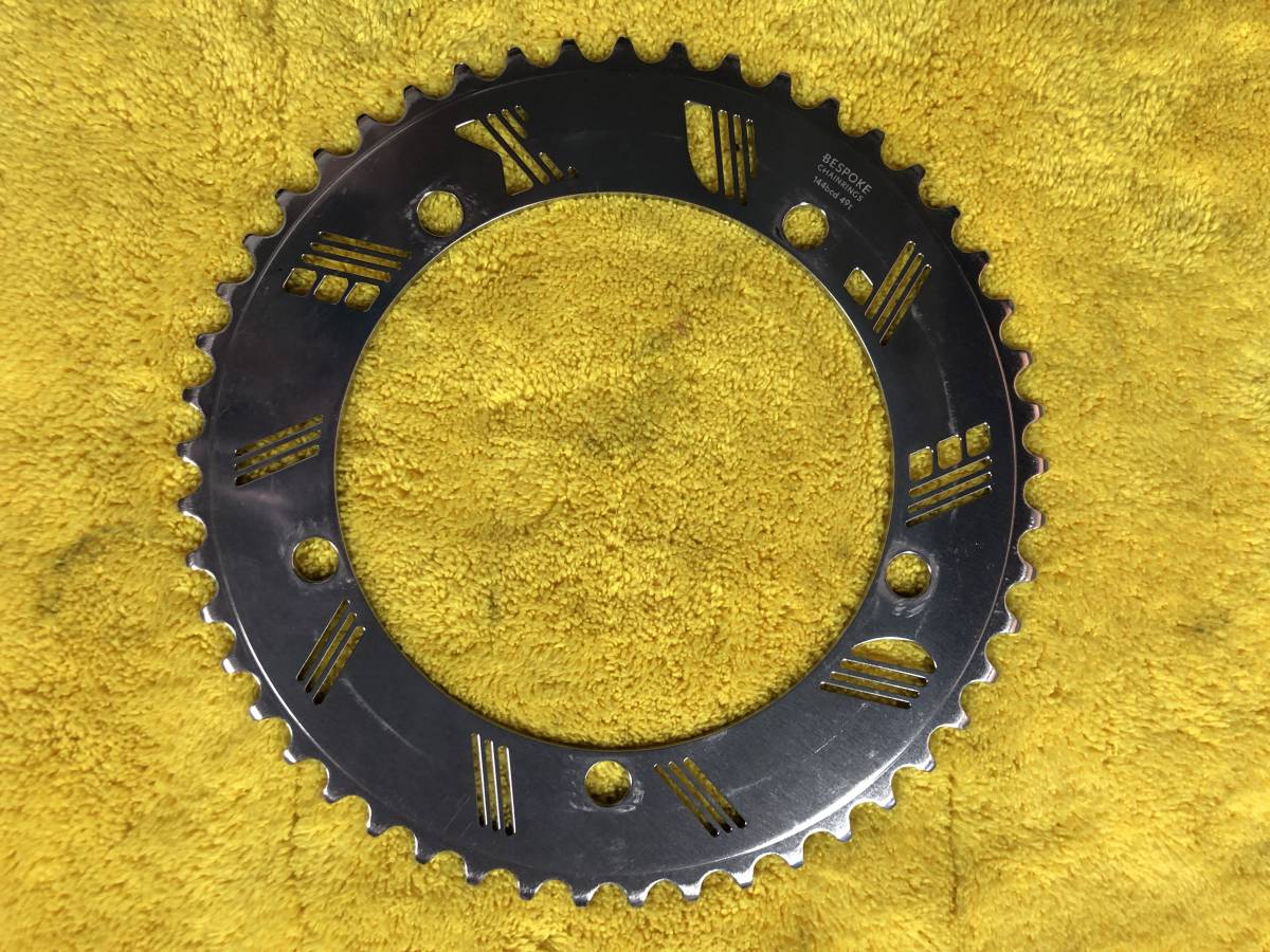 DELUXE CYCLES デラックス サイクル チェーンリング ピスト 49T blue