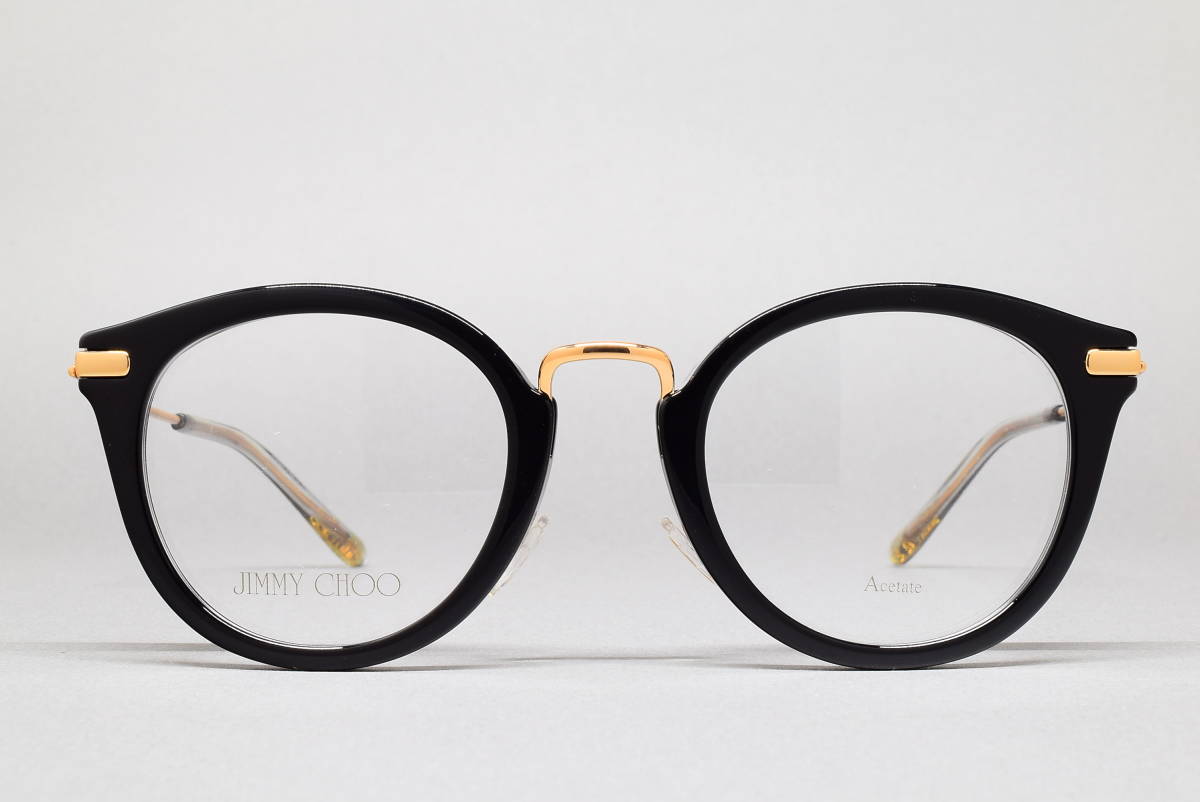新品】未使用品 JIMMY CHOO JC 204 807 47-23 ラウンド