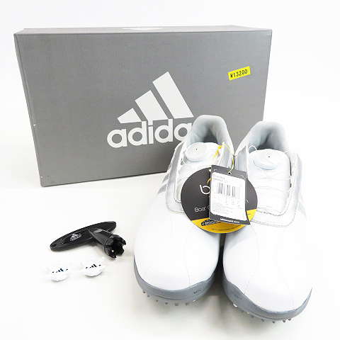 【新品未使用】アディダス ゴルフシューズ BOA 新品】【新品】adidas GOLF アディダスゴルフ Q44957 ゴルフシューズ