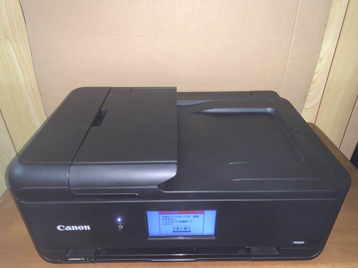 Canon Tr9530 インクジェットプリンター 通電ok の落札情報詳細 ヤフオク落札価格情報 オークフリー スマートフォン版