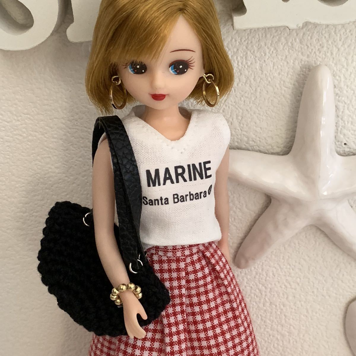 7 特別価格 夏柄ギャザーマキシスカート リカちゃん ブライス 【公式通販】