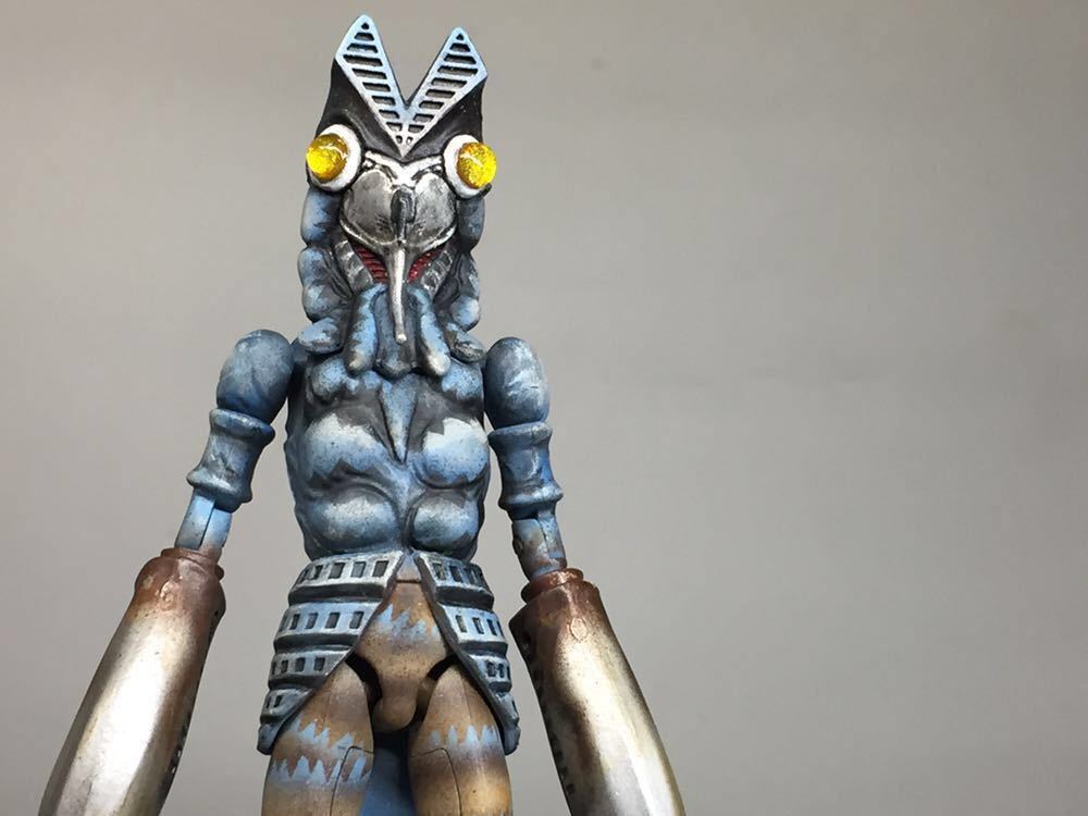 改造 リペイント 完成品 Shodo ウルトラマン バルタン星人 初代 超動 の落札情報詳細 ヤフオク落札価格情報 オークフリー スマートフォン版