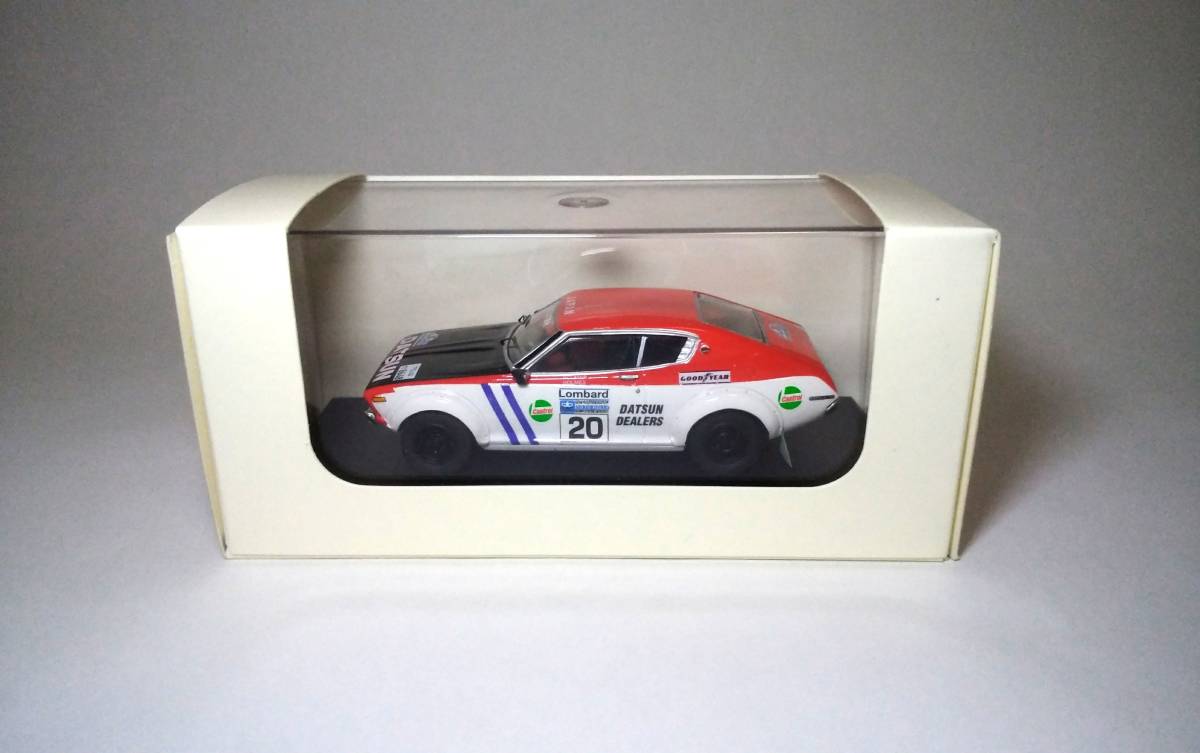 新品】1/43 MINI RACING DATSUN VIOLET SSS #20 'RAC Lombart Rallye