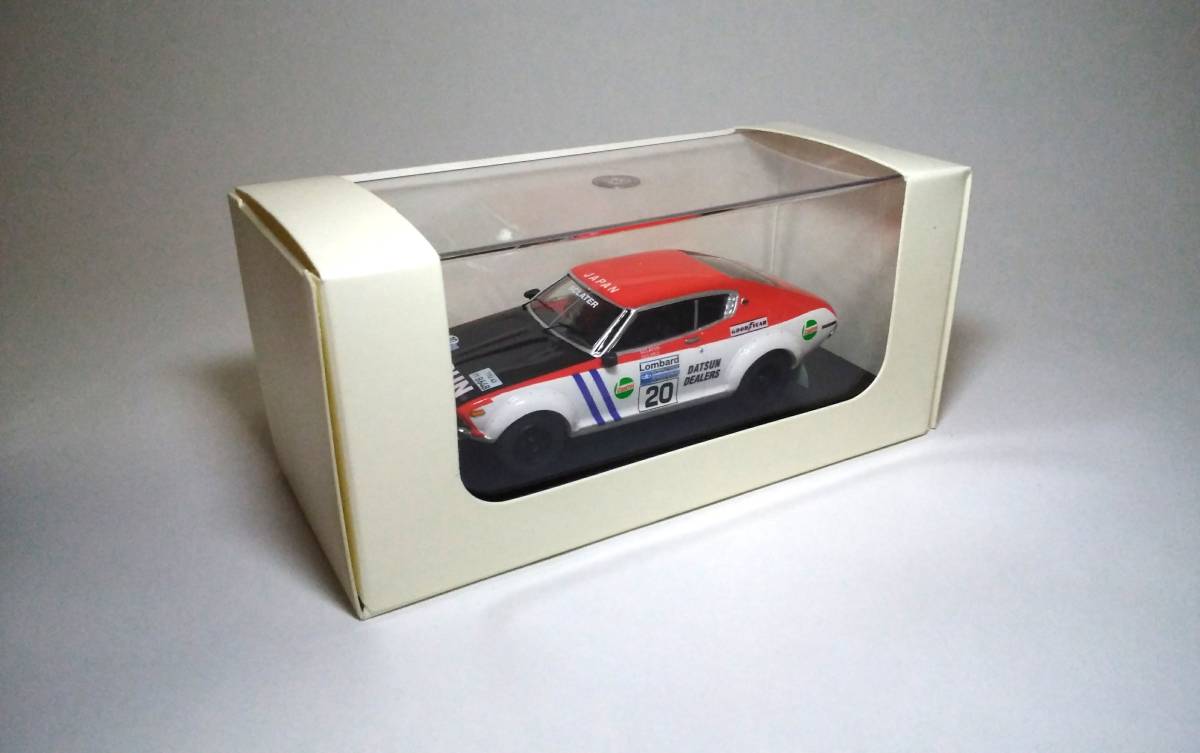 新品】1/43 MINI RACING DATSUN VIOLET SSS #20 'RAC Lombart Rallye
