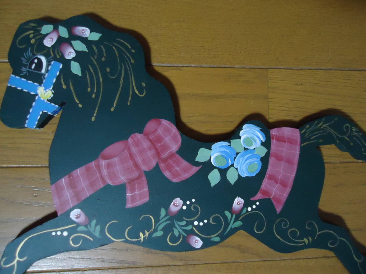 ♪作品整理♪トールペイント♪アッセンデルフト♪木馬♪薔薇♪完成品