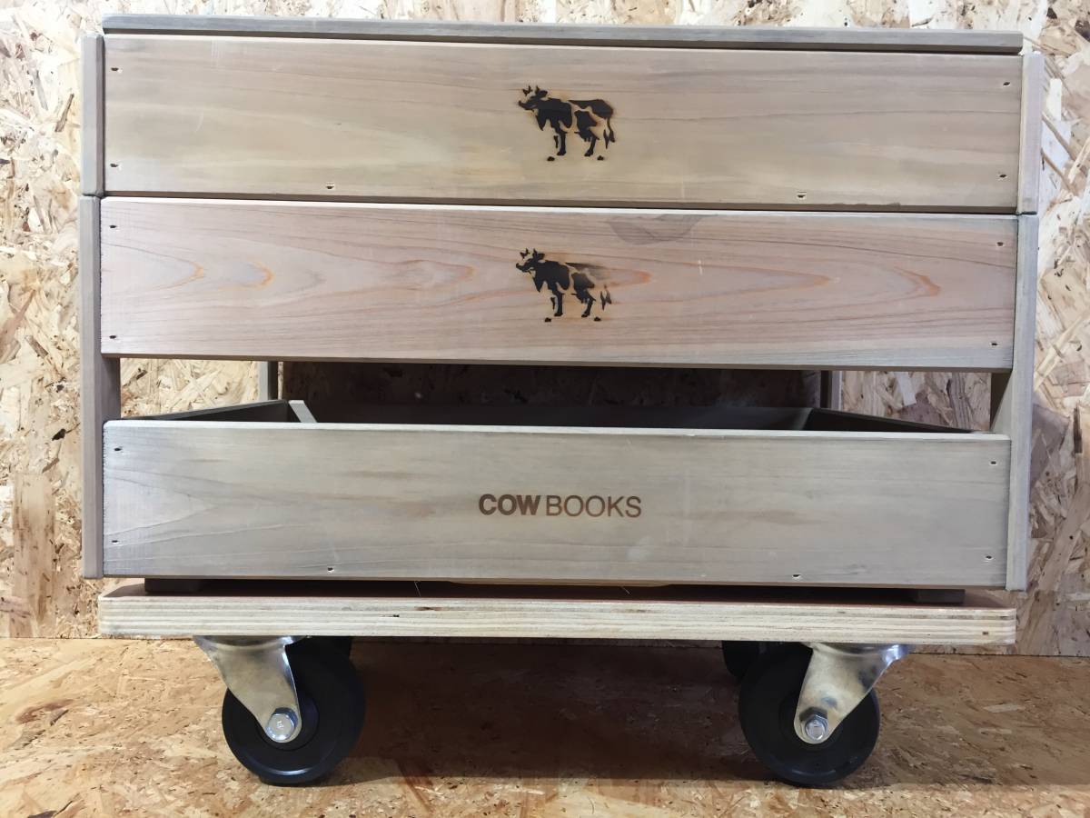 新品 Cow Books ヒノキ ウッドボックス 台車 4点セット 中目黒 松浦弥太郎 小林節正 Cowbooks カウブックス おもちゃ箱 収納 の落札情報詳細 ヤフオク落札価格情報 オークフリー スマートフォン版