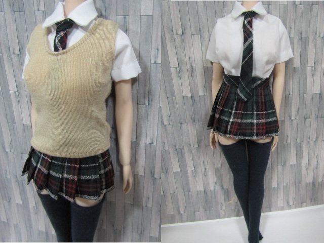 :，・;*:♪　1/6　ファイセンS07♪.:，・;*プリーツスカート4点セット