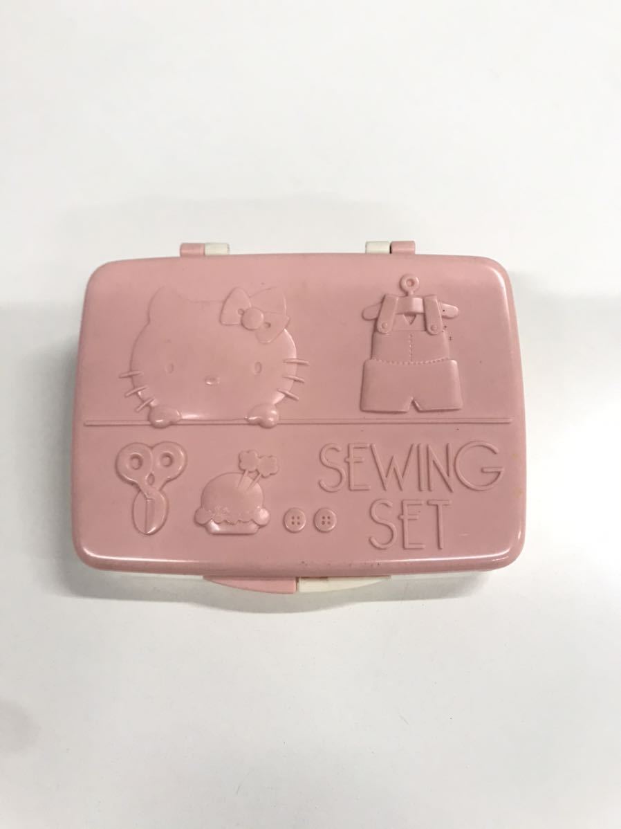 サンリオ キティ キティちゃん ピンク ソーイングセット 昭和 未使用 お裁縫 携帯 ハローキティ 桃色 キャラクター の落札情報詳細 ヤフオク落札価格情報 オークフリー スマートフォン版