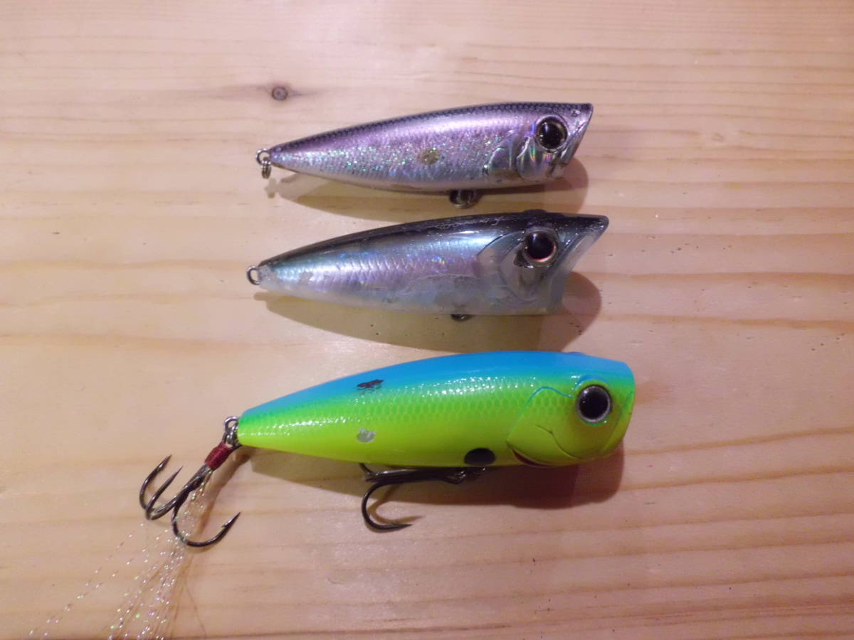 Osp エバーグリーン ダイワ ラウダー70 ワンズバグ スティーズポッパー ポッパー トップウォーター 3個セット ルアー の落札情報詳細 ヤフオク落札価格情報 オークフリー スマートフォン版