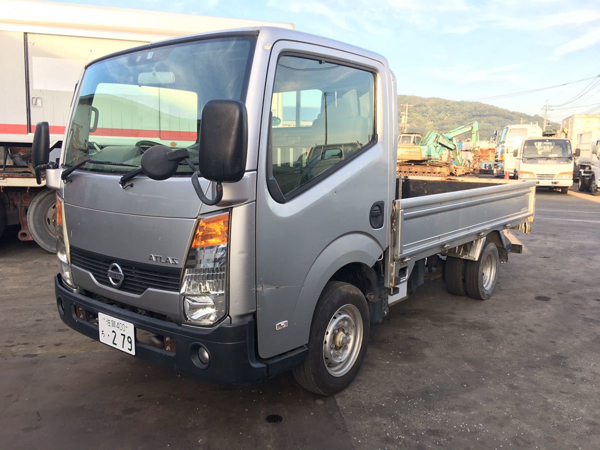 売りきり 日産 アトラス 平ボディ 1 5トン 車検1年付 Nox Pm適合 積載量1500kg の落札情報詳細 ヤフオク落札価格情報 オークフリー スマートフォン版