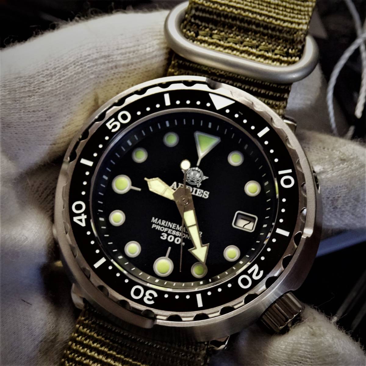 オマージュ ツナ缶 ダイバー Steeldive STEELDIVE ツナ缶 機械式 自動巻き オマージュ 新品 30気圧防水