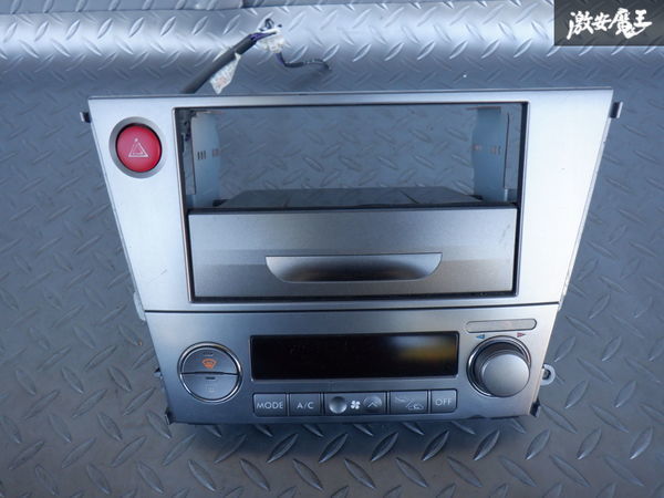 スバル純正 BP5 BL5 レガシィ 前期 エアコン パネル FH-201F2