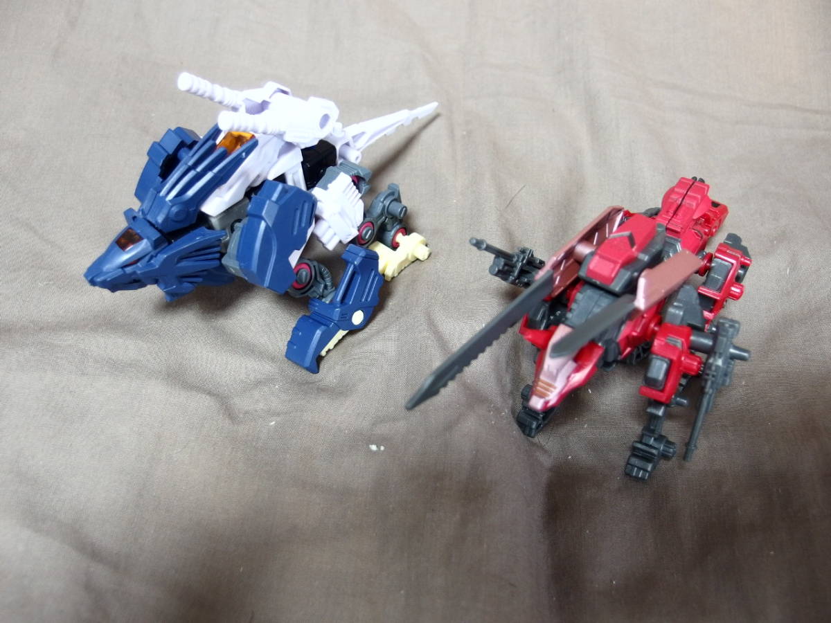 ゾイドブロックス 6体 カプセルゾイドブロックスPART2発動編6種コンプZOIDS ゾイドBLOX