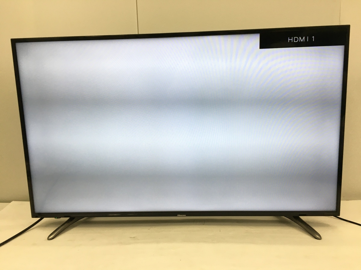 Hisense 55型LED液晶テレビ 55K30 2018年製（スタンド付き） Hisense 55型LED液晶テレビ 55K30 2018年製 ◇Hisense ハイセンス