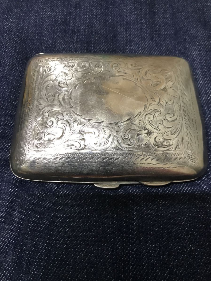 SILVER925 タバコケース （シガレットケース タバコケース シガー 